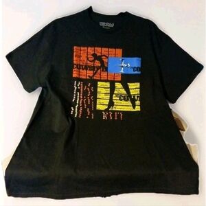 Cowboy Bebop New Adult T-Shirt - Classic Cit Intro Sequence Men's Large